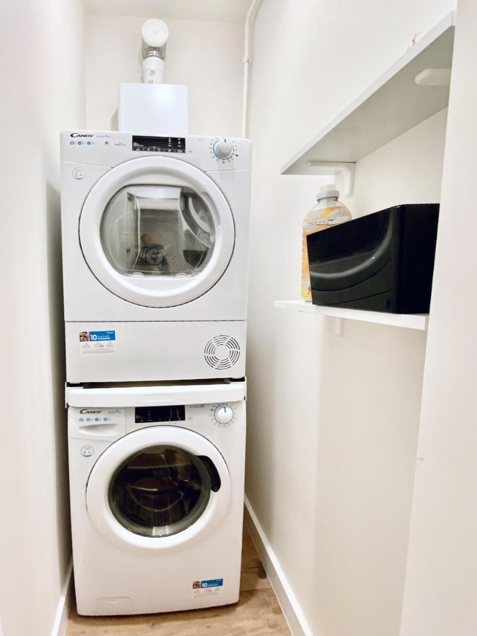 Bright Day Apartment - Self Check-In 24H, 10 Min Market Square Wroclaw Luaran gambar