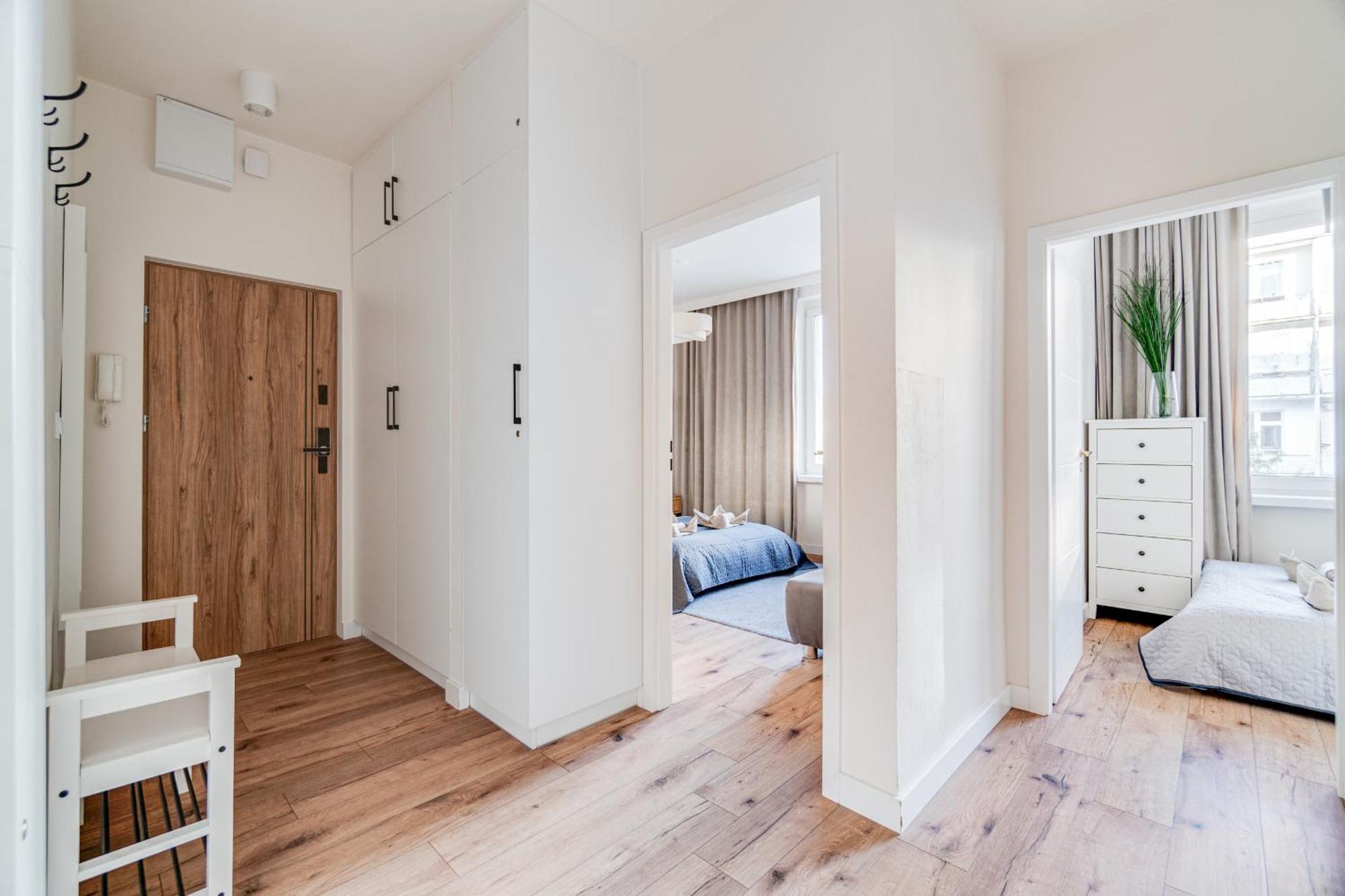 Bright Day Apartment - Self Check-In 24H, 10 Min Market Square Wroclaw Luaran gambar
